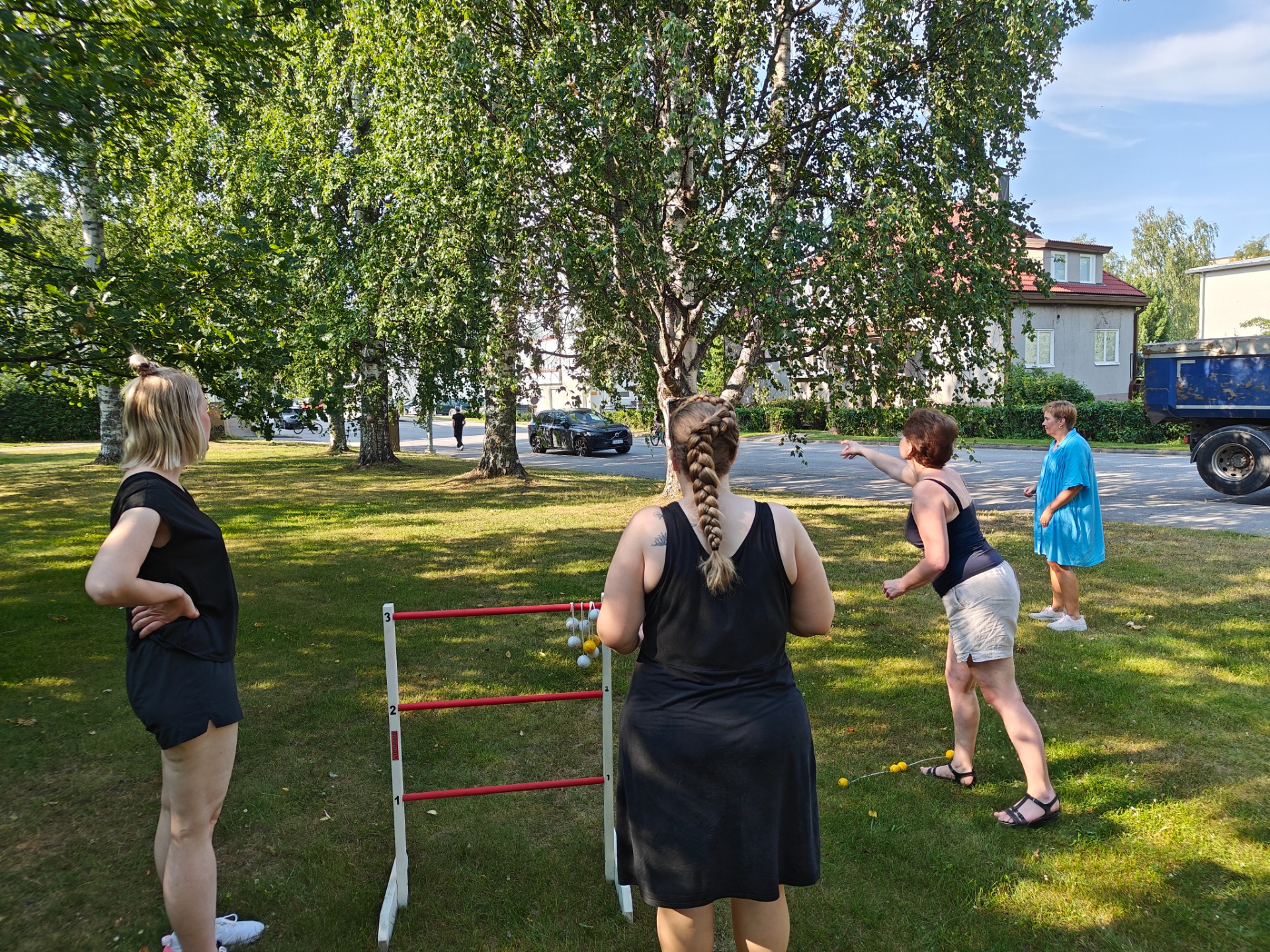 Kuva on kesältä 2025 meidän ensimmäisestä illanvietosta
